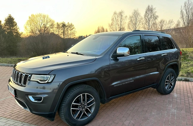 Jeep Grand Cherokee cena 119549 przebieg: 163600, rok produkcji 2019 z Dąbrowa Tarnowska małe 301